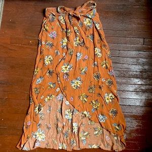 Floral Summer Maxi Skirt